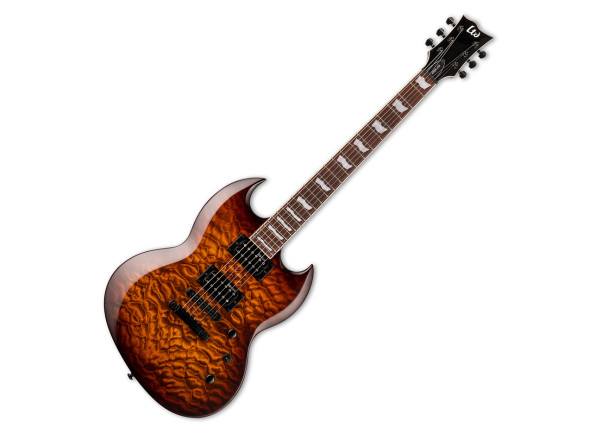 ESP LTD Viper 256 Dark Brown Sunburst ESP LTD Viper 256 Dark Brown Sunburst
